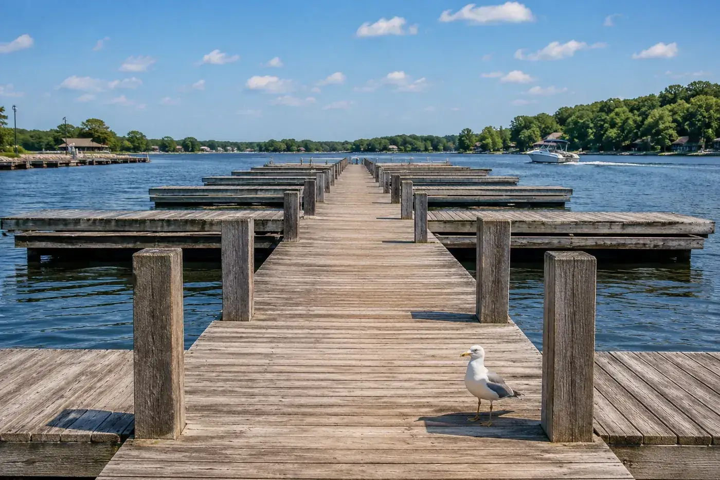 Gravenhurst, Ontario (AI-enhanced image)