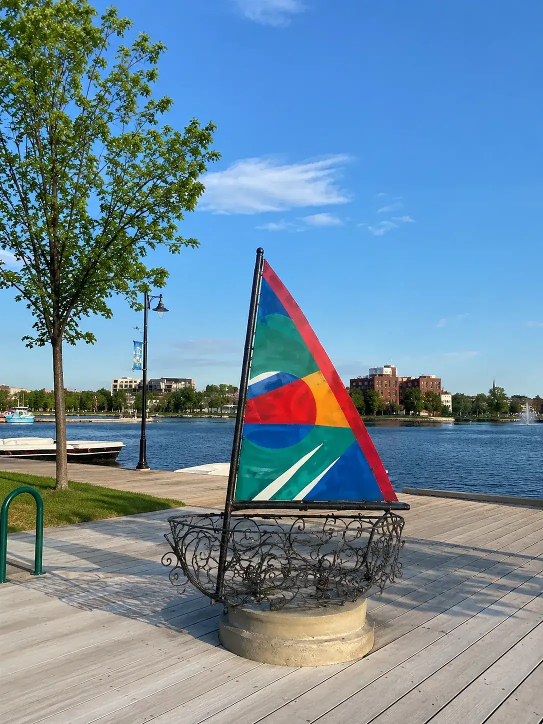 Orillia, Ontario (AI-enhanced image)